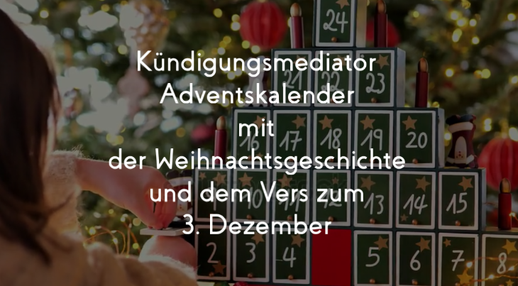 Kündigungsmediator Adventskalender: Eintrag Betriebsklima zum 3. Dezember