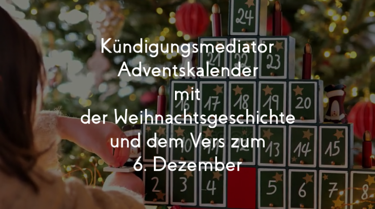 Burnout - Kündigungsmediator Adventskalender zum 6. Dezember
