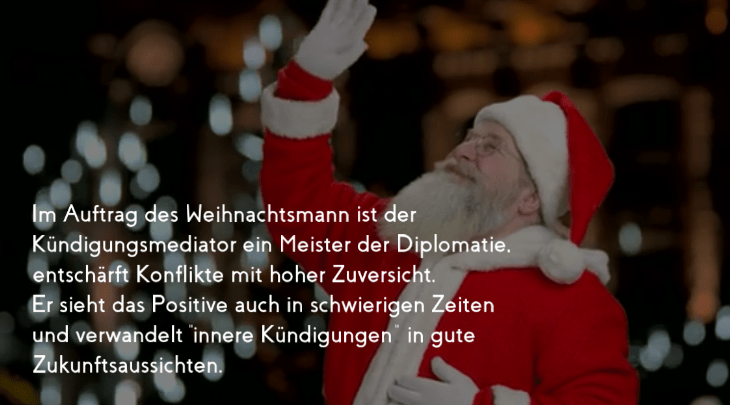 Ein Mediator ist gefragt, denn in der gemütlichen Weihnachtswerkstatt herrschte Unruhe. Die Wichtel, sonst so emsig bei der Spielzeugproduktion, wirkten niedergeschlagen und unmotiviert. 